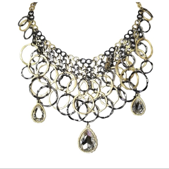 Handmade Art Deco Hoop Necklace - Picture 5 of 7